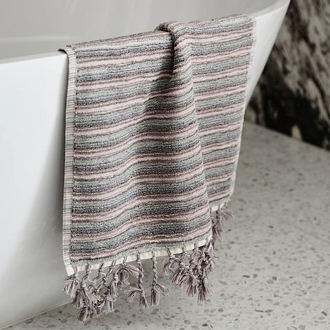 Opal Stripe - Bath Towels + Mat (Sold Out)