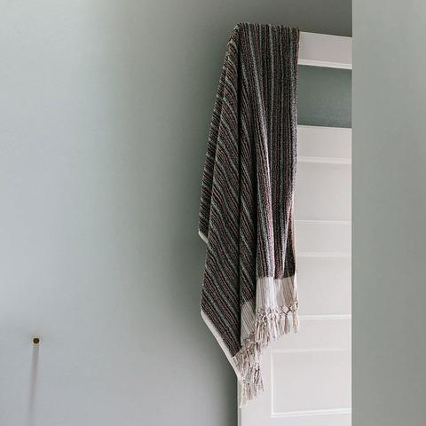 Berry Stripe - Bath Towels + Mat (Sold)