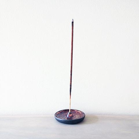 Cobre Glazed Barro Incense Holder (Sold Out)