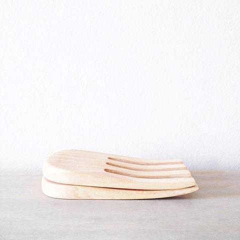 Handmade Jacaranda Wood Serving Forks