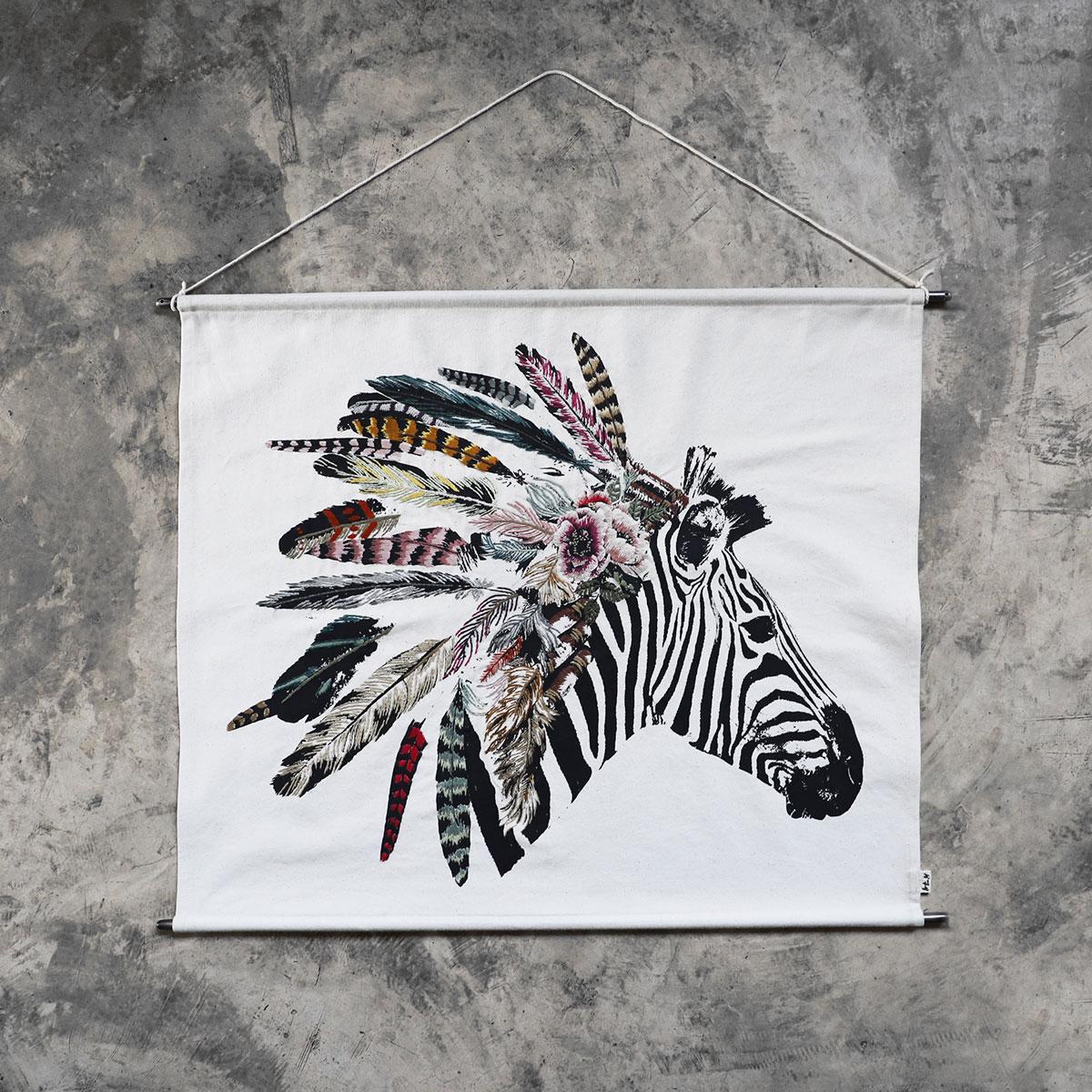 Embroidery Crazy Animal Kit / Zebra | Okay Australia