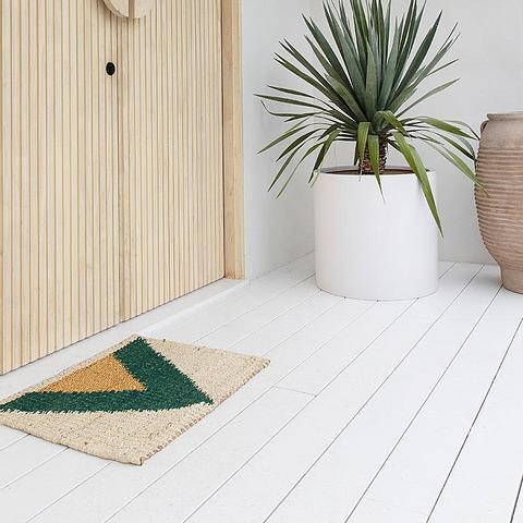Arrow Doormat / Green (Sold)