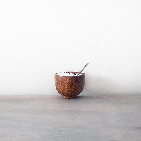 Handmade Tropical Wood Pinch Bowl